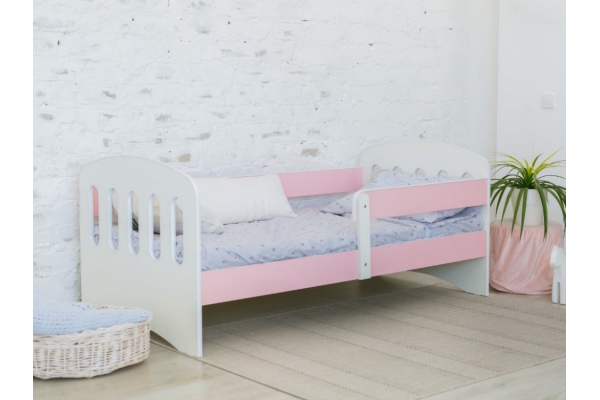 Кровать Малыш розовый
