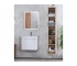 Коллекция мебели в ванную Grani 750 белый подвесной