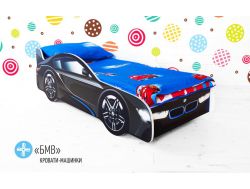 Кровать детская машинка БМВ