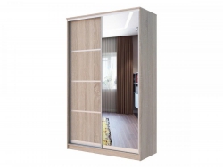 Шкаф-купе Хит 24-4-17-15 с планками
