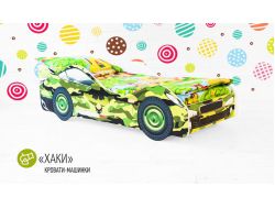 Кровать детская машина Хаки