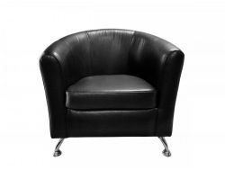 Кресло Бо кожзам Black