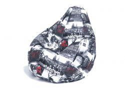 Кресло-мешок Груша средняя велюр Амстердам