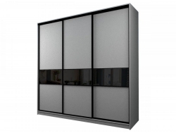 Шкаф-купе Max МШ-23-6-24-999 пленка черная