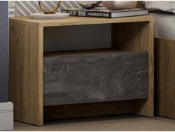 Тумба прикроватная МСП 1 Дуб Золотой