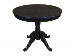 Стол круглый шпон раздвижной венге