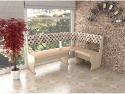 Скамья угловая Ника 2 Шампань