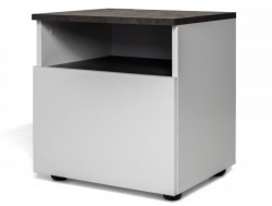 Тумба прикроватная Лотос TB02 Бетон серый